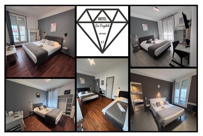 Crystal Hotel Royan Exteriör bild